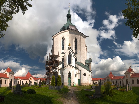 Pilgrimage Church of St. John of Nepomuk at Zelená Hora