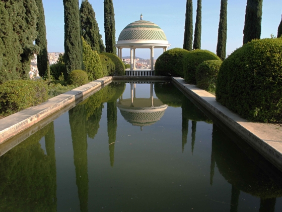 Botanická zahrada Malaga – Altán