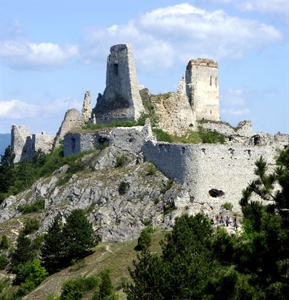 hrad Čachtice – E. Bathory